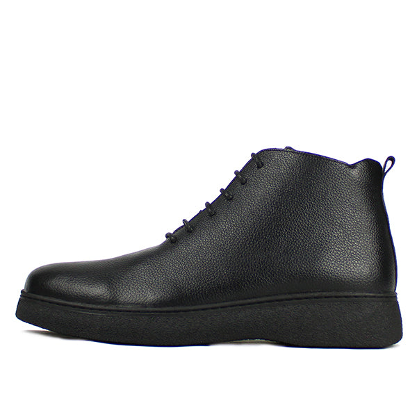 700 BOTTINE EN CUIR NOIR